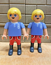 PLAYMOBIL 2 Personnage Enfants Modernes 95 City - pour CUSTOM RARE VINTAGE