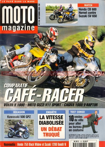 Moto magazine 170 suzuki - suzuki, sv