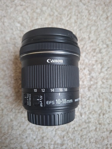 Canon 18mm 4 - 10-18mm, f/4,5-5,6