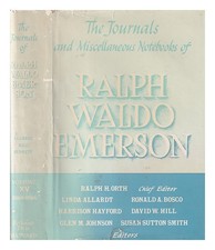 EMERSON, RALPH WALDO (1803-1882) Les Journaux Et Cahiers Divers De Ral