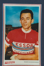 CYCLISME repro PHOTO cycliste ROGER HASSENFORDER équipe ESSOR HUTCHINSON