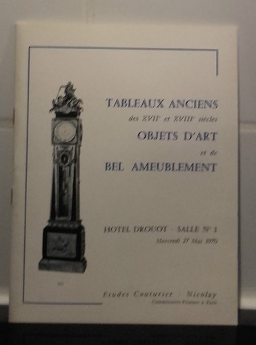 1970 drouot salle - n°, 1