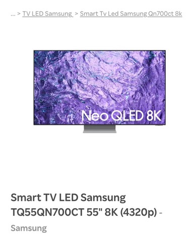 Smart led samsung - tv,