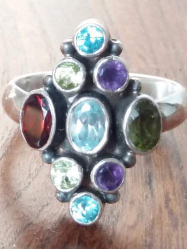 Bague marquise argent - bague,