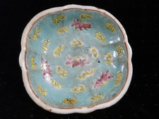 ?? ANCIENNE COUPELLE COUPE ASSIETTE PORCELAINE ASIATIQUE CHINE CHINA VIETNAM