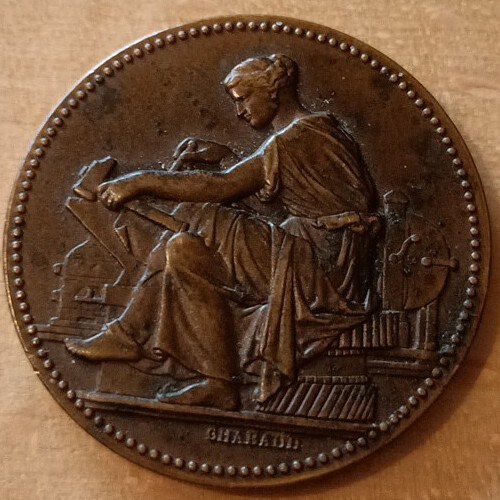 Medaille bronze chabaud - medaille,