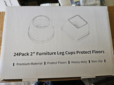 24 Pack 2" Inch Furniture Leg