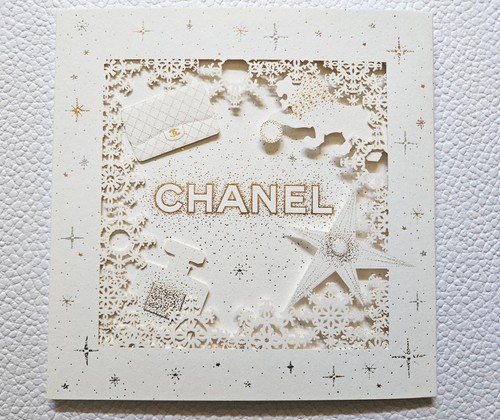 Carte voeux chanel neuve - chanel,