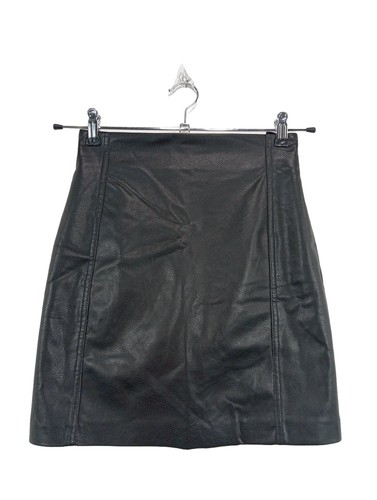 Jupe cuir synthétique - h&m,