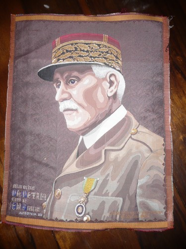 Portrait petain sur - portrait, tissus