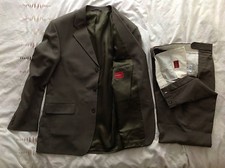 Costume homme Burton 2 pièces vert/grisâtre, pantalon 34R veste 40R