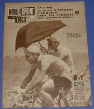 MIROIR SPRINT N°788 A 1961 CYCLISME TOUR FRANCE ANQUETIL DARRIGADE HUOT PAUWELS