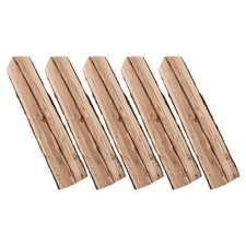  Lot de 5 bûches décoratives