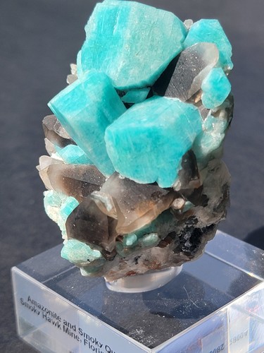 Minéral amazonite brute avec - minéral,