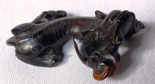 Beau netsuke dragon - netsuke, (ancien)