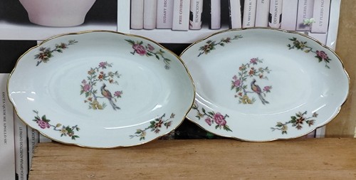 Plats raviers porcelaine - 2,