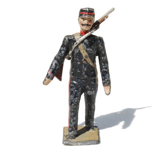 Ancienne figurine plomb - en,