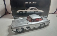 MINICHAMPS 1/18 SUPERBE MERCEDES-BENZ 300 SL 1954 EN BOITE  TO B10