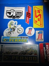 8 AUTOCOLLANTS MOTO HARLEY