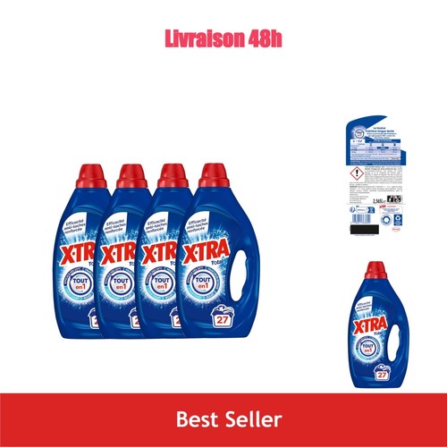 Xtra total lessive - xtra, liquide