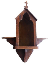 Alcove meuble étagère mural