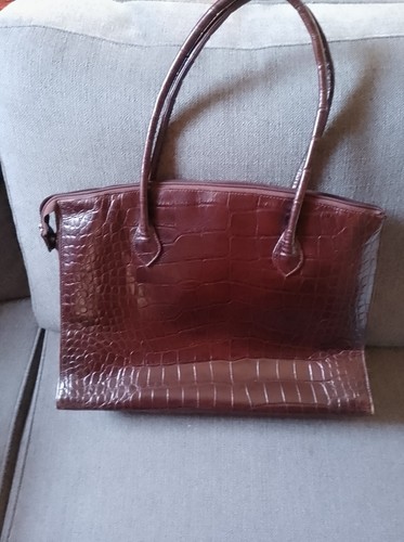 Sac cuir croco femme xième - sac, 2