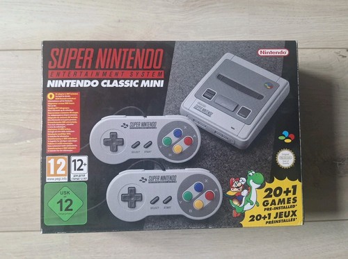 Console mini super nintendo - console,