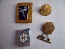 PATINAGE médailles années 60 - 70