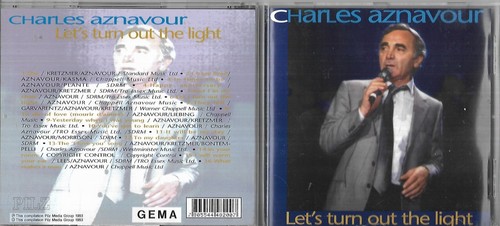 Titres charles aznavour - cd,