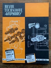 Revue Technique Mars 1964 -