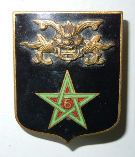 Insigne regiment de spahis - 6°,