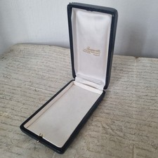 ECRIN ANCIEN Bacqueville Palais Royal Paris Cuir Bleu Joaillier Paris 