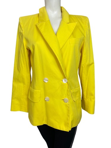 Blazer jaune yves saint - jaune,