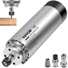 VEVOR Moteur Broche CNC 1,5 kW Refroidi par Air ER11 Pince Moteur Tourne Broche
