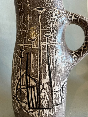 Jacky coville rare vase - coville,