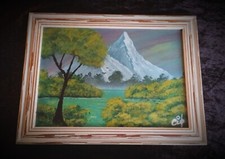 Spray Art - Papier photo sous cadre : The Swamp