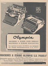 Publicité ancienne machine à