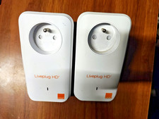 2 Cpl Liveplug 500 Mbps ,avec 2 Câbles Réseau