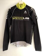 VESTE THERMIQUE VELO HOMME ODLO TAILLE XS NOIR/JAUNE EXCELLENT ETAT