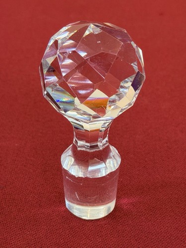 Bouchon carafe ancien cristal - bouchon,