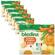 Blédina - Petits pots pour bébé - Jardinière De Légumes Poulet - 70% d'ingréd...