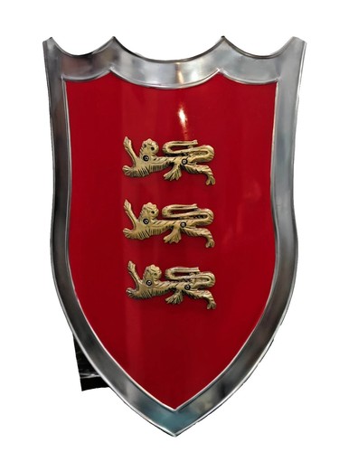 Bouclier médiéval acier - bouclier, en