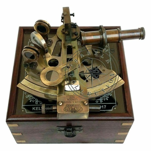 Ancien sextant kelvin hughe - sextant,