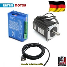 〖FR〗NEMA 34 Closed loop Stepper Motor 4.5N.m 82mm 6A+2HSS86 Servo Driver CNC Kit