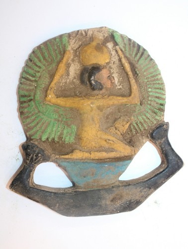 Rare ancien bateau égyptien