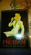 PLV 1950 CARTON ORIGINAL FRUIDAM 34 CM X 24,7 CM 