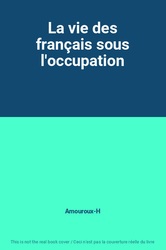 Vie des français - la,