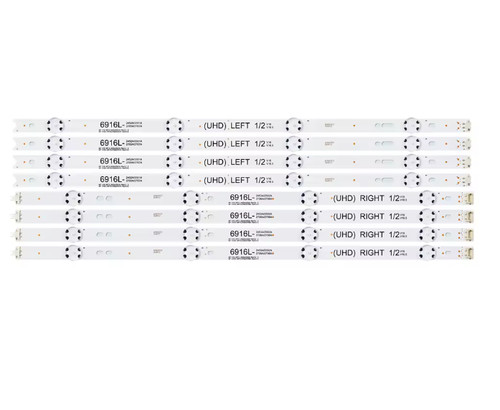 Barrettes leds barres - 8,