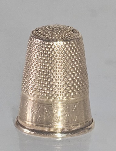 Dé coudre ancien or - dé,