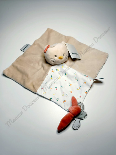 Doudou plat carré mila - doudou,
